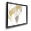 «Gold and Gray Exploration I», reproduction d'art sur toile encadrée-9485776-9485789