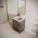 Fresca Formosa 24" Freestanding Single Sink Bathroom Vanity Set with Top, Sink and Mirror - Faucet Not Included