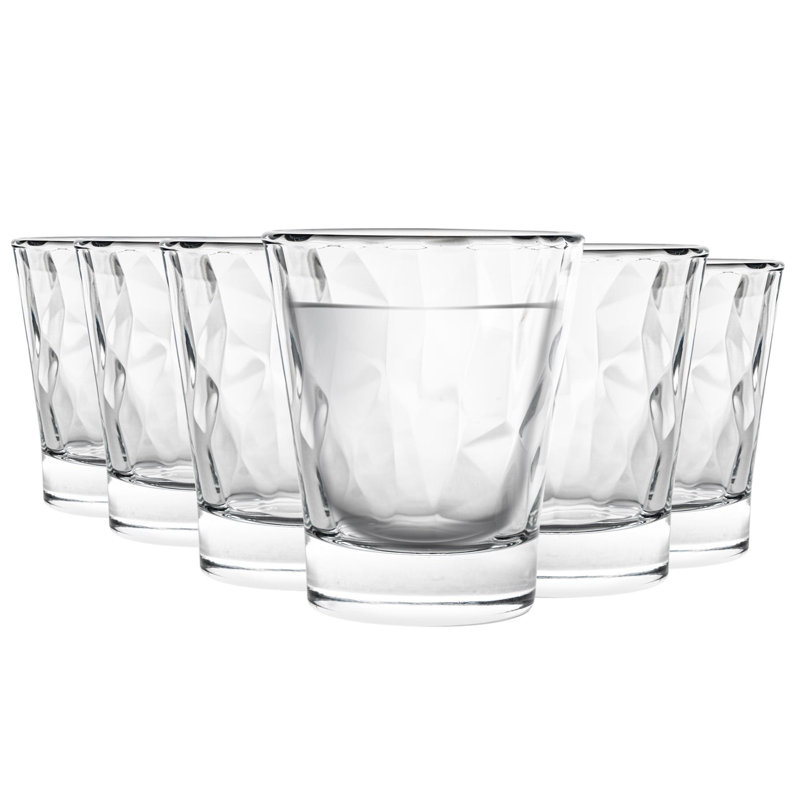 Diamond Shot Glasses - 80ml, 6