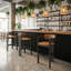 Tabouret de bar Shaili - brun