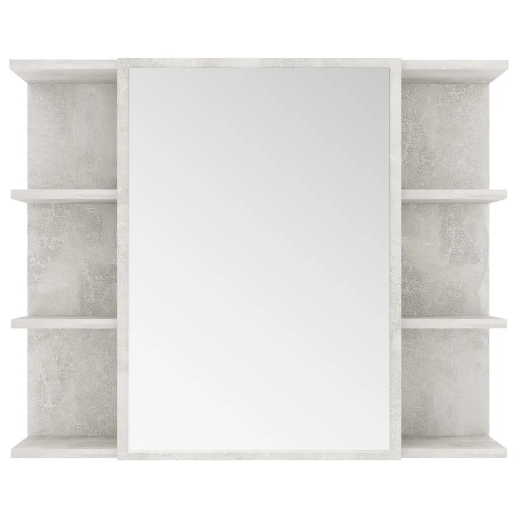 80 x 64 cm verspiegelter Wandschrank Avrion