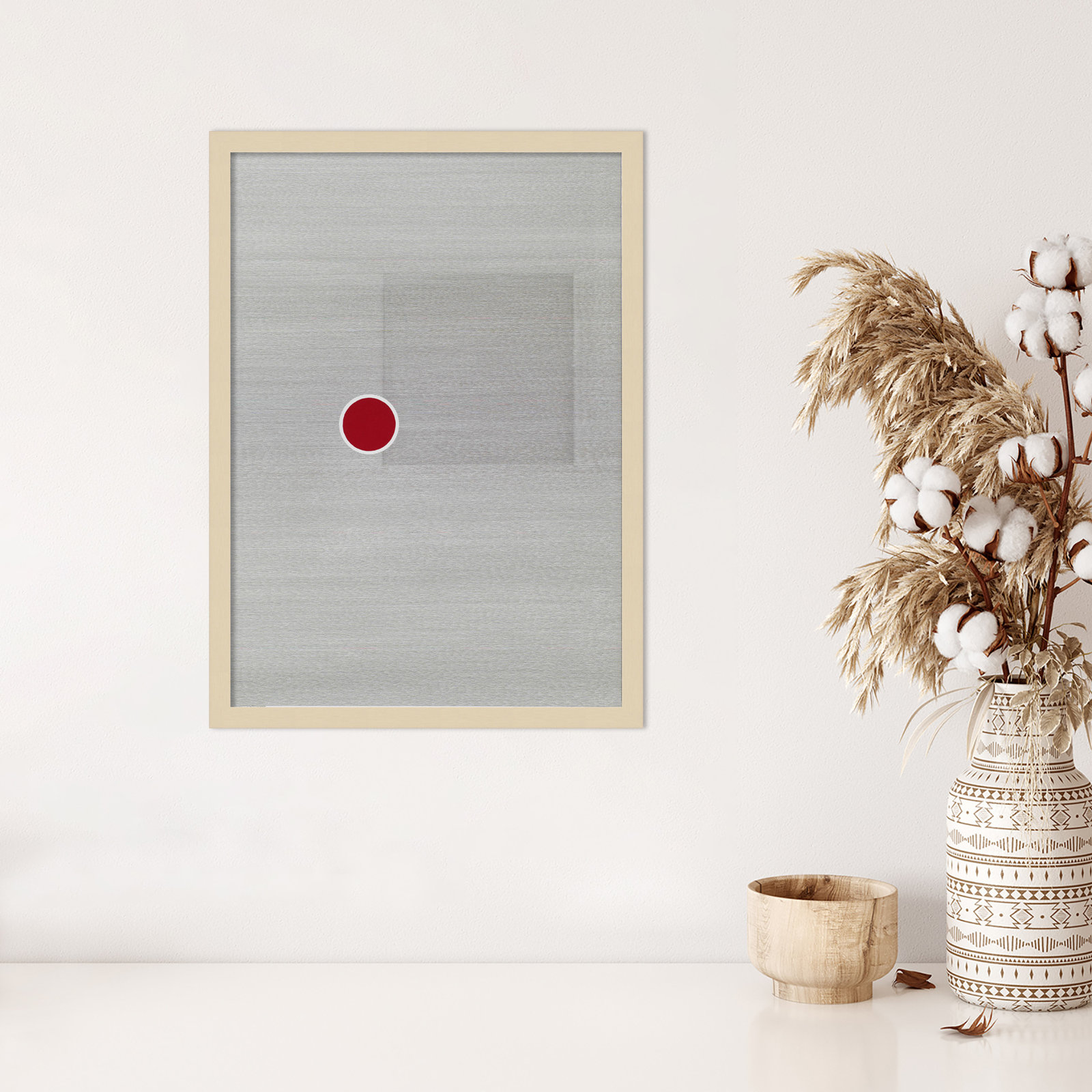 Masako by Alex Dunn, Brown, 25" H x 18" W x 1" D