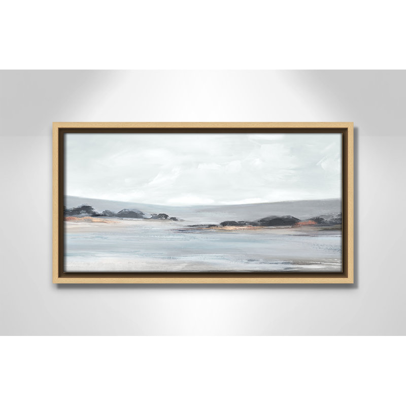 «Rolling Green Valleyys» - Version panoramique par Luna Mavis, Naturel, 9.5" H x 17.5" W