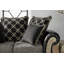 Causeuse en tissu 2 tons