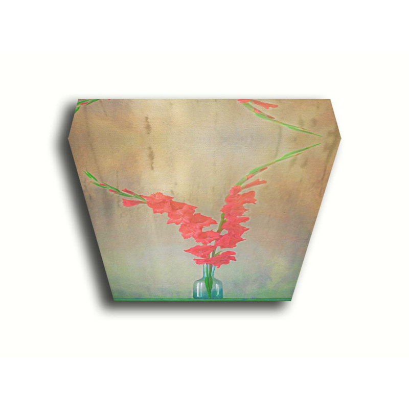 Gladiola Hola by Hal Halli. Giclee Gallery, 40" H x 32" W, Wrapped Canvas, Does Not Apply