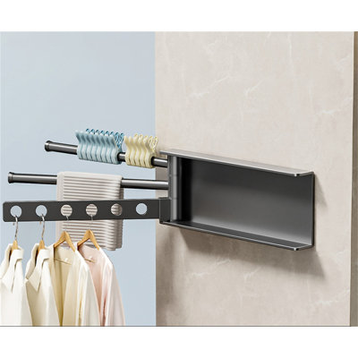 Stealthfold Retractable Clothes Rack