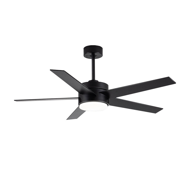 52 In. Modern Ceiling Fan With Light And Remote Control