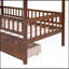 Lit en bois avec deux tiroirs-602569202