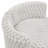 3D Upholstered Barrel Accent Basic Accent Chair With Wheels