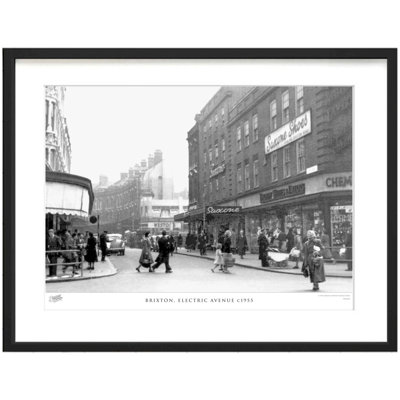 Brixton, Electric Avenue C1955 by Francis Frith - Single Picture Frame Print