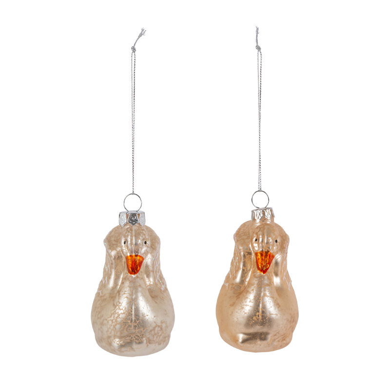 Ornement Sweet Swan, 2 styles variés