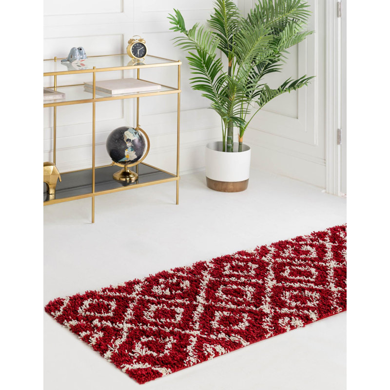 Anneelise Geometric Indoor Rug, Runner 3'3" x 5'