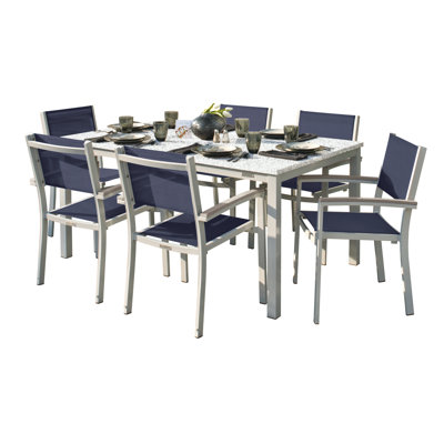 Travira Outdoor 7 - Piece Dining Set