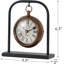 Petite horloge de bureau rétro silencieuse sans tic-tac
