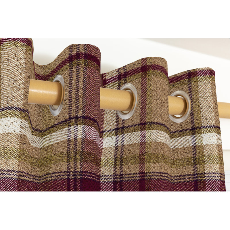 Cowles Blackout Curtain Pair, 116 W x 228 D cm