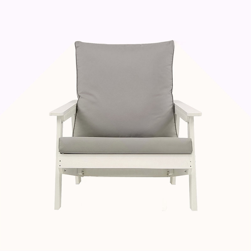 HIPS All-Weather Outdoor Single Sofa With Cushion