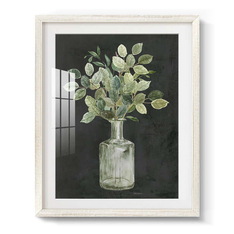 Artisanal Bouquet II - Impression encadrée, H 28,5 po x l 20,5 po, Blanc