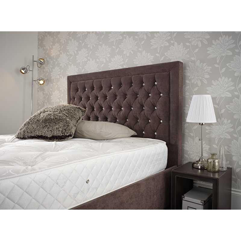 Jaheim Upholstered UK Double - DE 135 X 190 Cm Bed, Small Double (4')
