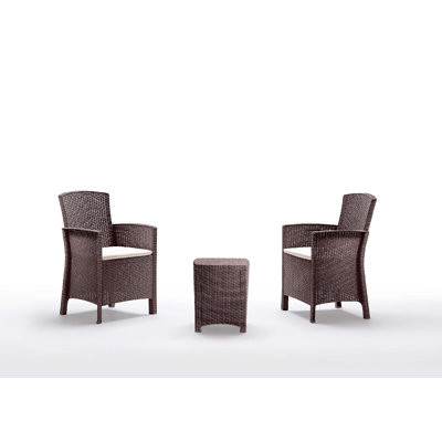 Outdoor Lounge Set Jupiter, Garden Set with Cushions, Rattan Effect