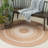 Heimdal Hand Woven Jute Performance Geometric Rug-1791345463