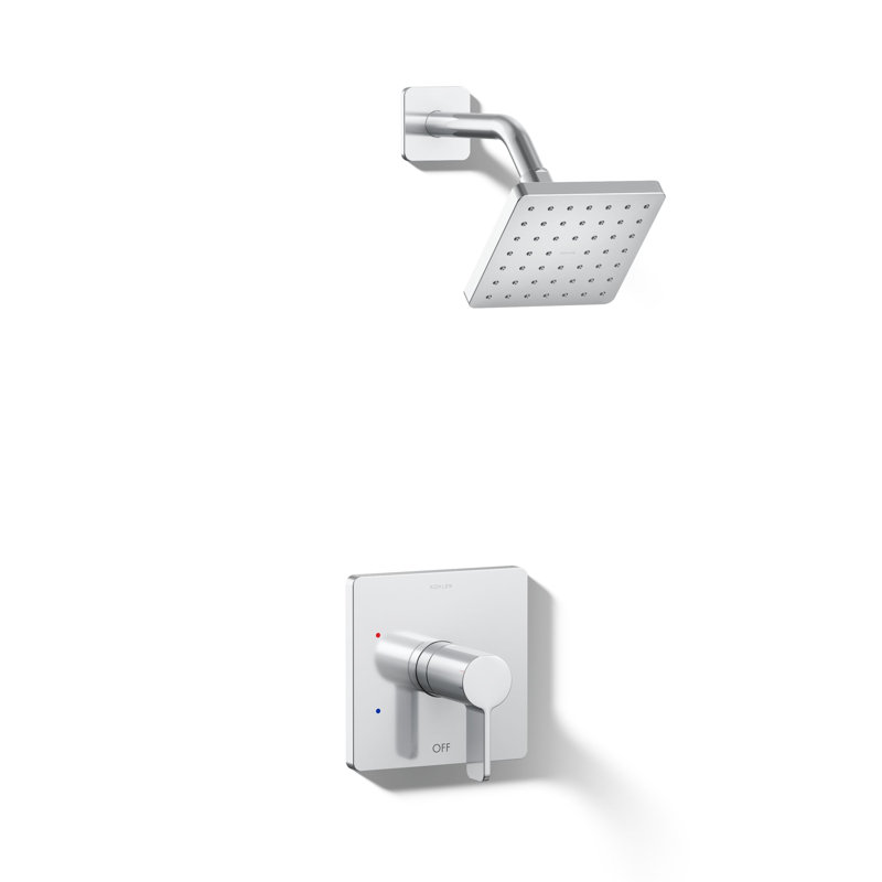 Parallel™ Rite-Temp Shower Trim, Polished Chrome