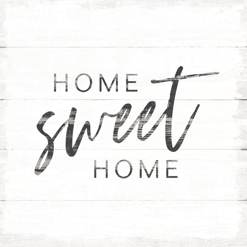 Home Inspiration I by Wild Apple Portfolio - Wrapped Canvas Print, 91cm H x 91cm W