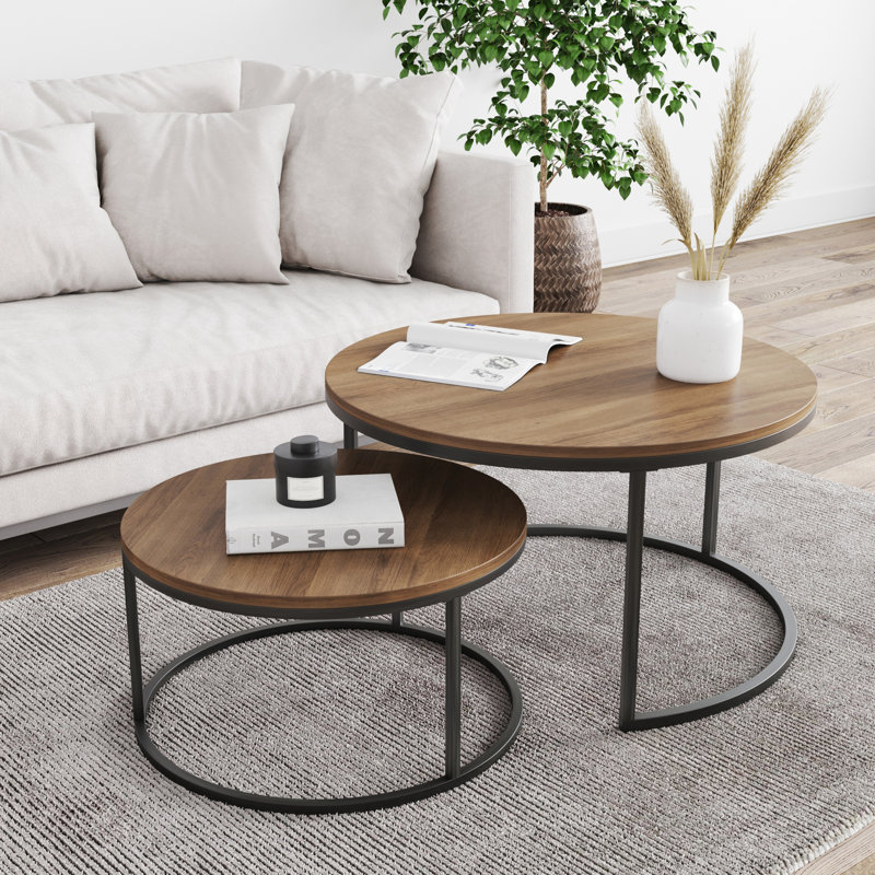 Coffee Table, Reclaimed Oak/Gunmetal