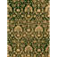 Wool Oriental Area Rug in Beige/Green-107962247