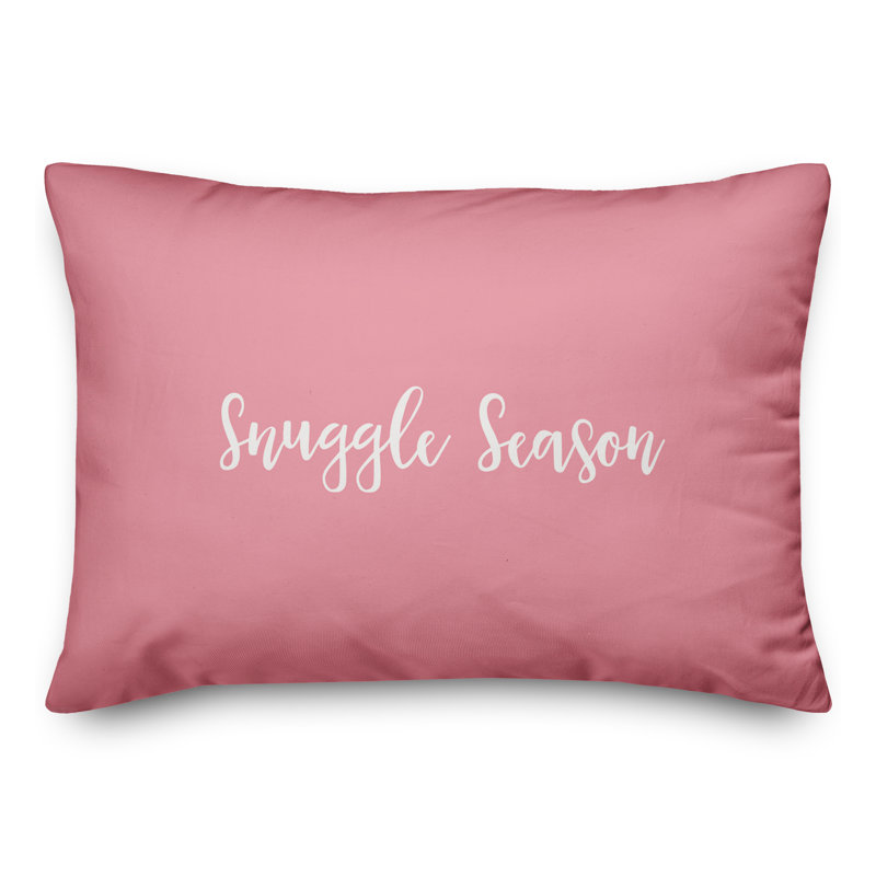  Coussin Snuggle Season, Rose