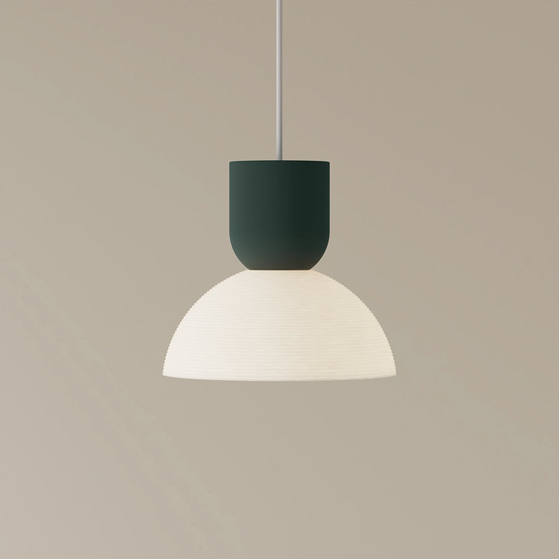 Buia Pendant Light, Sage, White