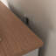 Armoire de rangement blanche pour micro-ondes: garde-manger avec tablette réglable et armoire de cuisine au design attrayant: surface lisse