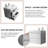29.9'' Single Bathroom Vanity with Resin Top-275495106