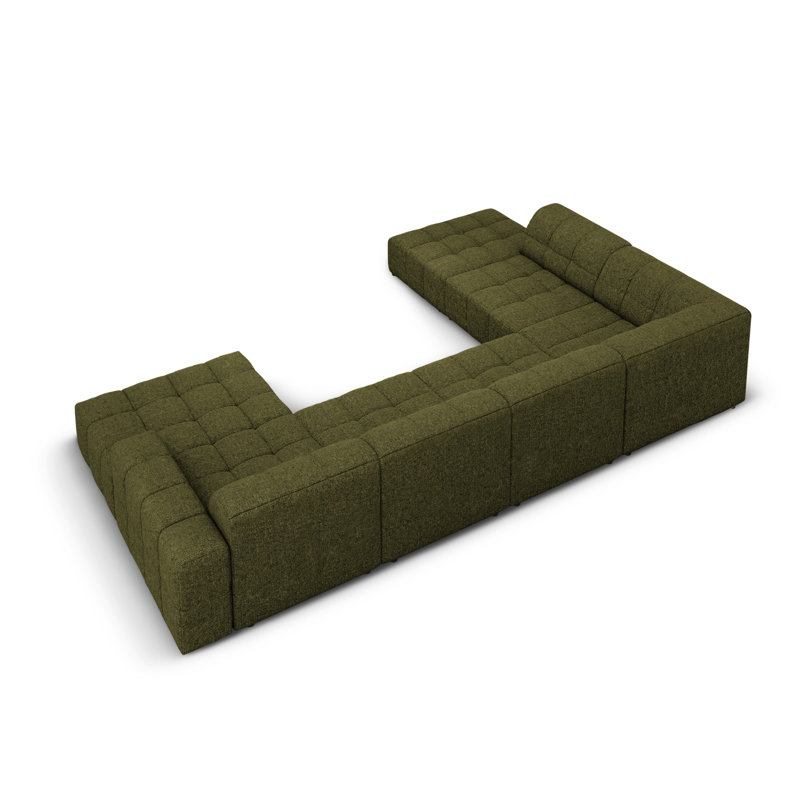 Chicago Modular Corner Sofa, Left Hand Facing, Green