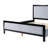 Upholstered Bed With Fluffy Soft Headboard-2116433520