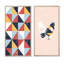 «Retro Retro Birds II», ensemble de 2 impressions-846260634-846260631