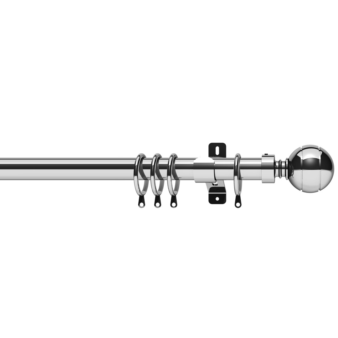 Curtain Metal Pole and Hardware Set