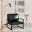 Eritrea Faux Leather Armchair-1724697858