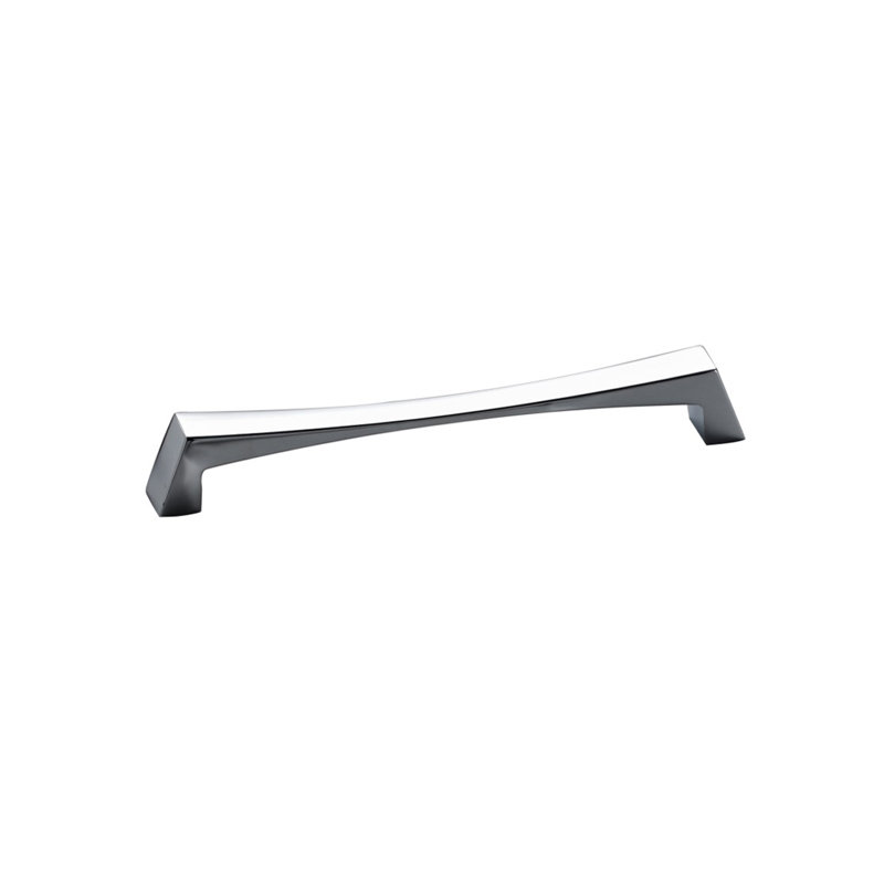 Poignée arche 7 9/16" center to center, Chrome poli