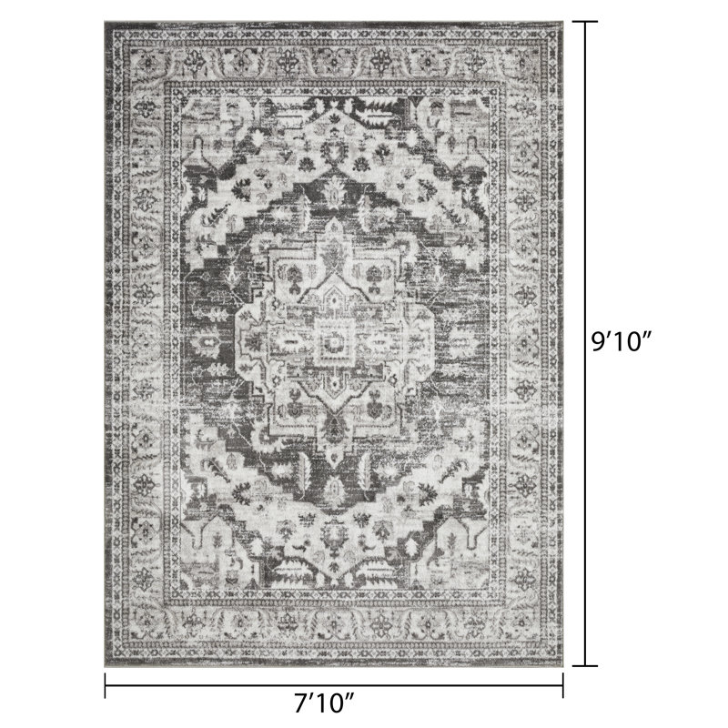 Raghdah Oriental Indoor Rug, Rectangle 7'10" x 9'10"