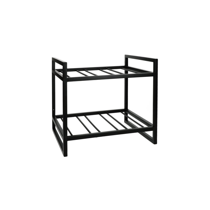 Bergin Tabletop Wine Bottle Rack in Black