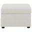 Repose-pieds avec rangement relevable