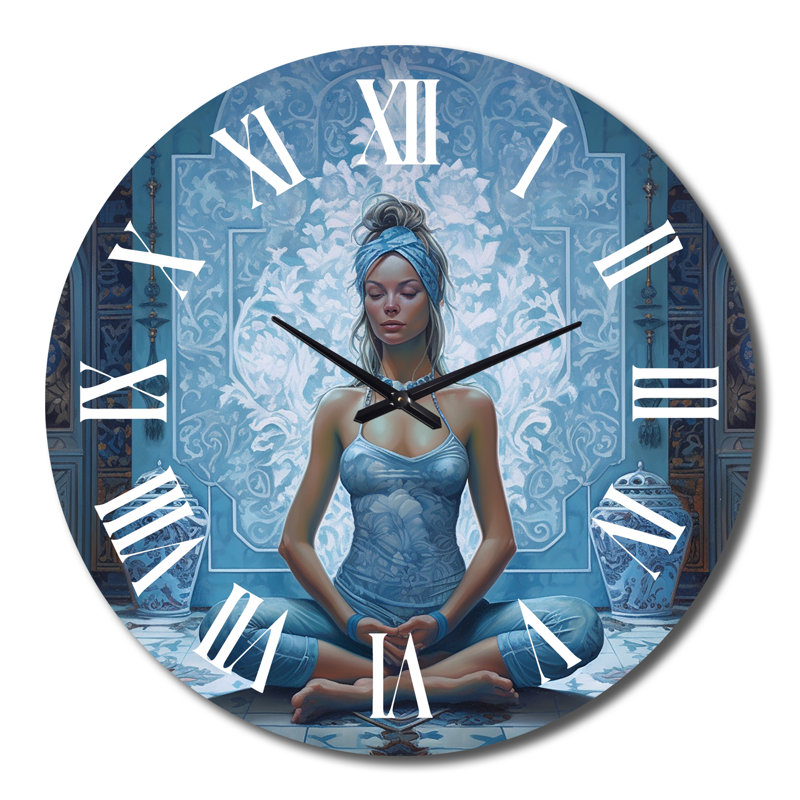 Horloge murale Spiritual Serenity, Grand