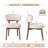 Upholstered Solid Wood Dining Chair Side Chair-1906293210