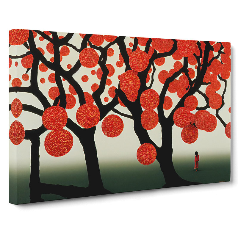 Apple Tree - Wrapped Canvas, 40cm H x 60cm W x 3cm D