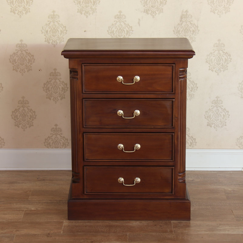 Lloyd Solid Wood 62cm W 4 - Drawer Chest of Drawers