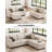 Soneson 116.6'' Modular Upholstered Sectional 4-Seat Sofa Tufted Cushion Velvet Couch with Storage-264612821