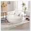 Upholstered Boucle Chair,No Assembly-1561384213