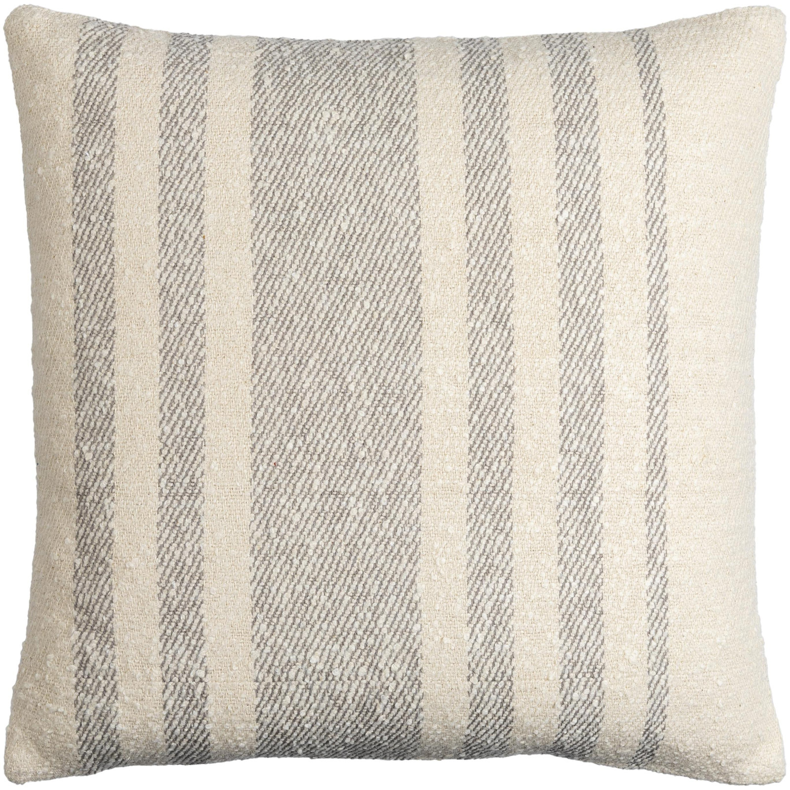 Sorden Cotton Pillow Cover, 18" x 18", Brown, Down