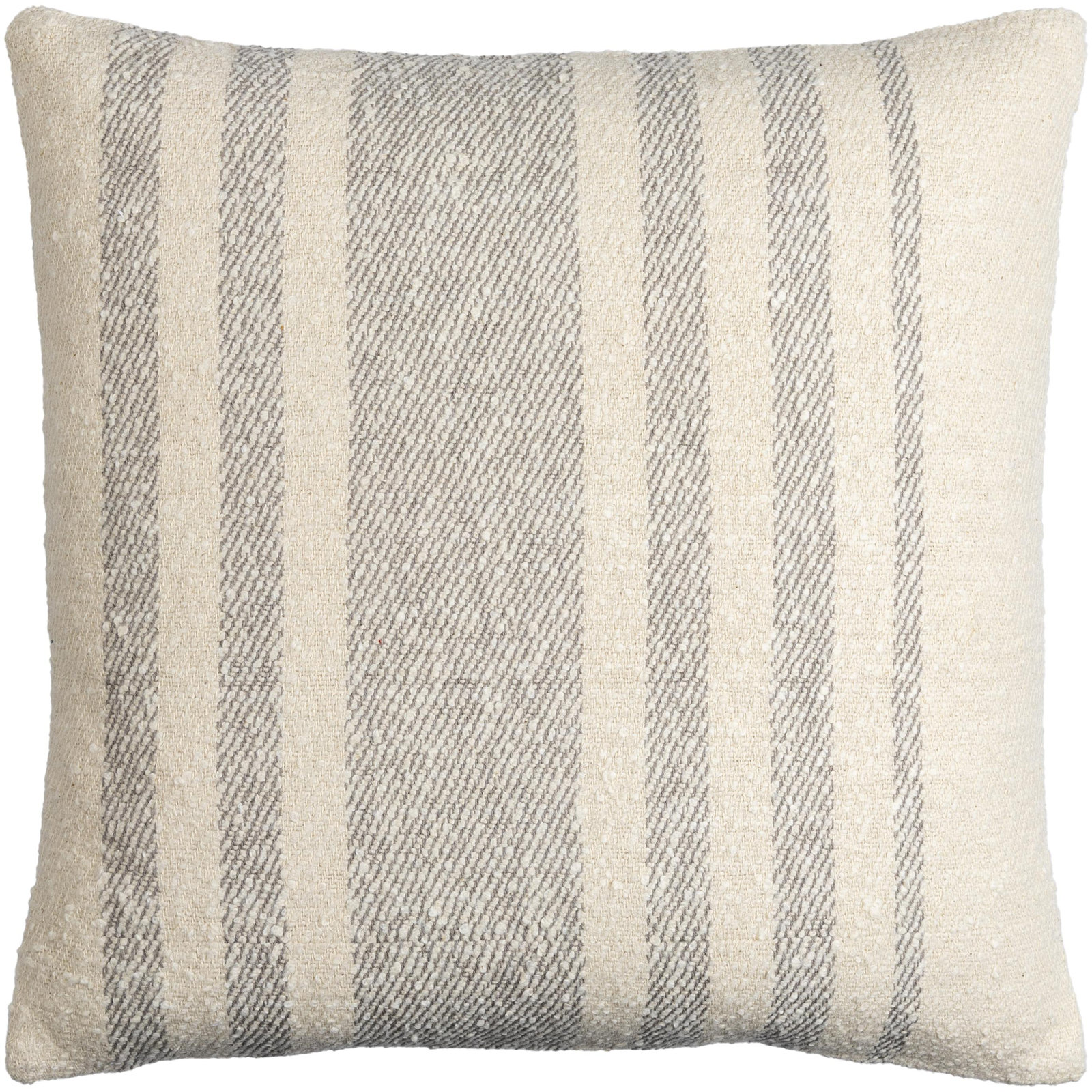 Sorden Cotton Pillow Cover, Brown, Down, 18" x 18"
