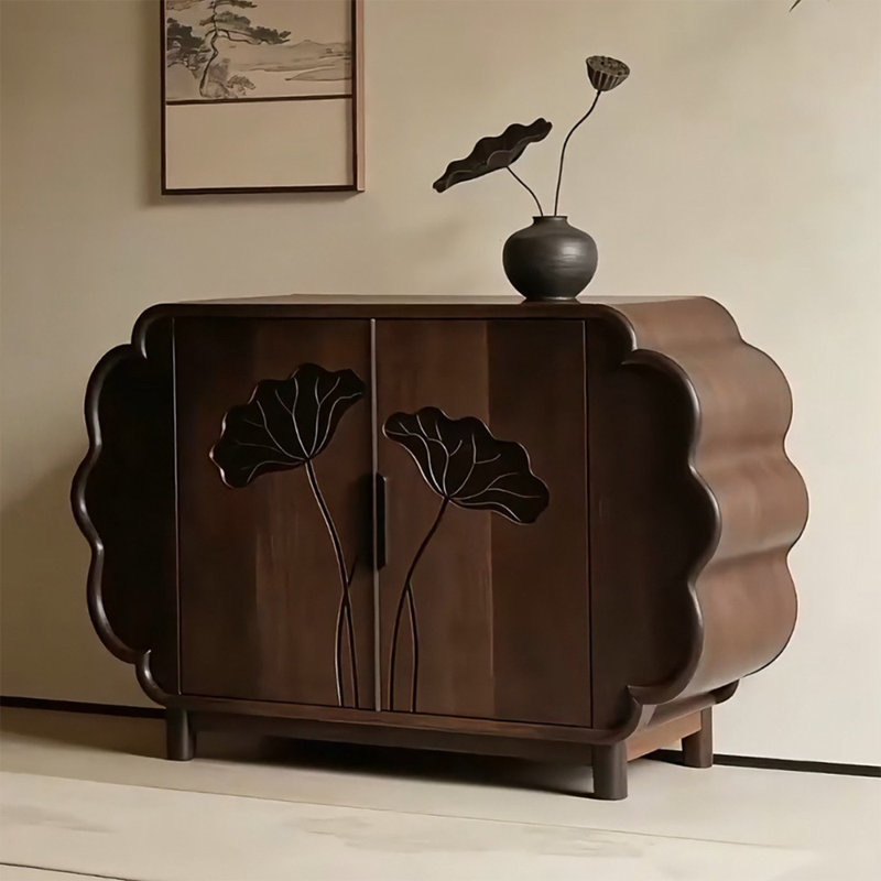 Armoire à fleurs de lotus de style dynastie Song